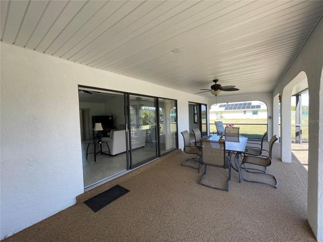 Patio Area from Kitchen