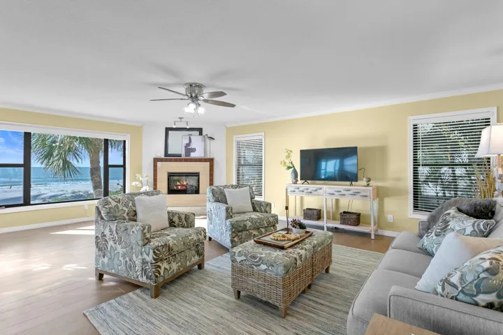 This level is a 3/2 and could be converted to a rental, or part of your new home!