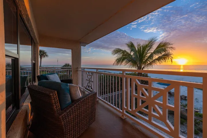 The best view on the beach!  NEWER custom Railings.