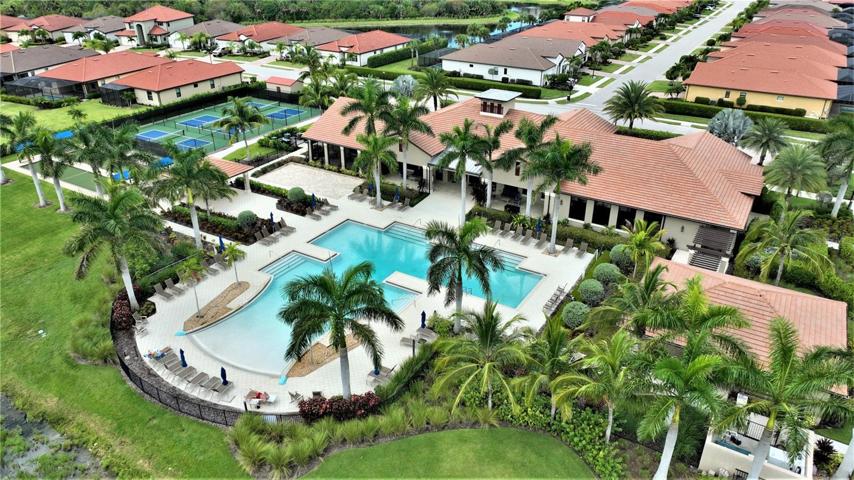 Heated community pool