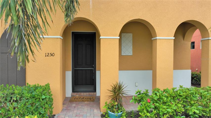 Arched entry