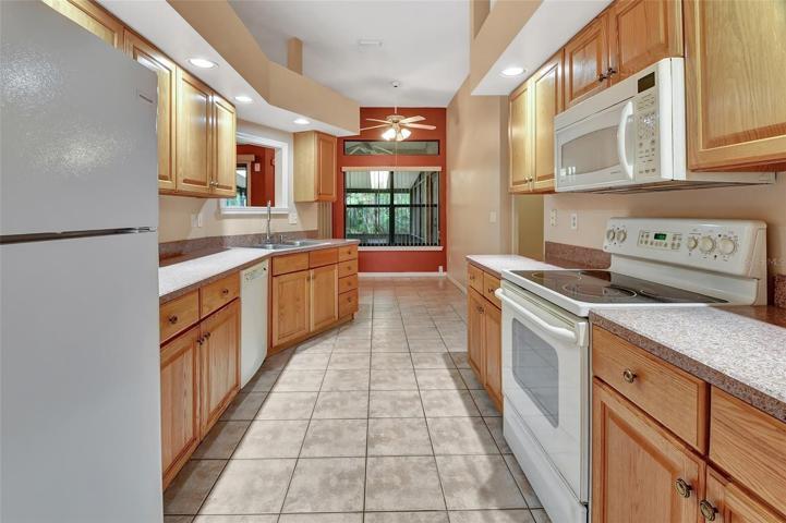 Kitchen looking towards breakfast nook