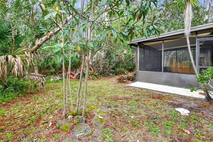 Rear yard