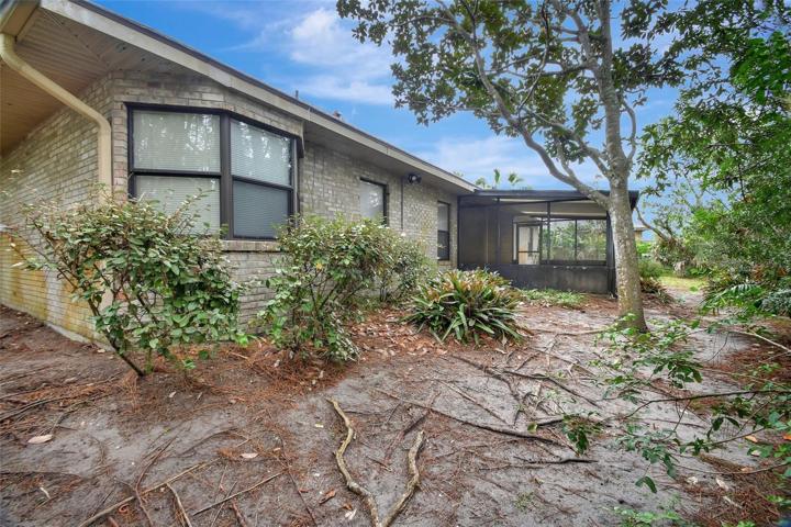 Rear side yard