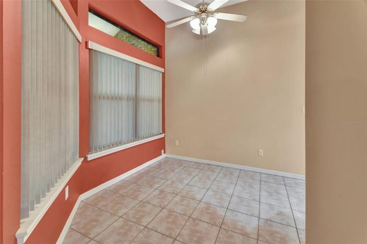 Breakfast nook off of kitchen