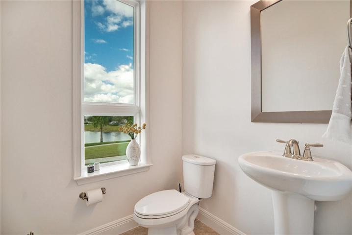 Second Floor - Half Bathroom