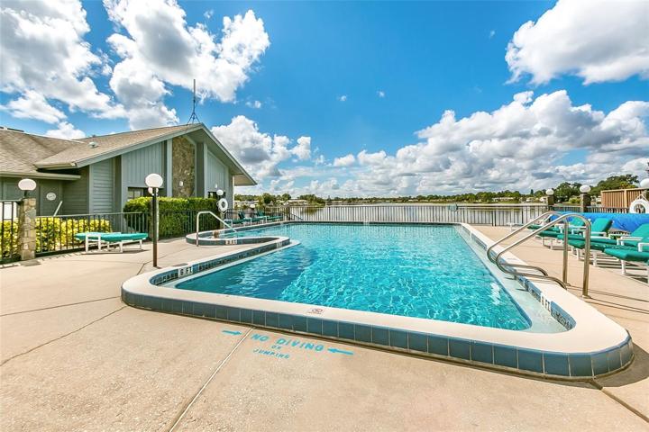 Inground Waterfront Pool
