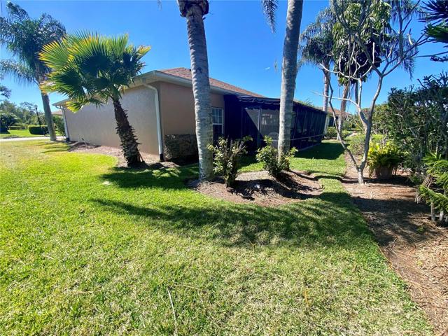 Rear of home with screened lanai