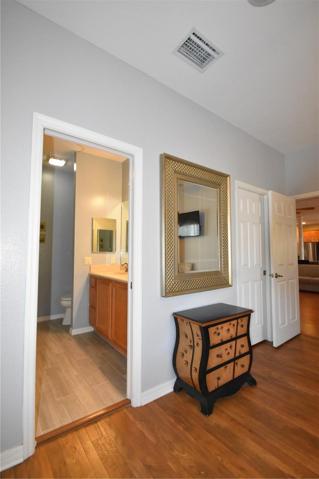 Entry into Master Bathroom from bedroom