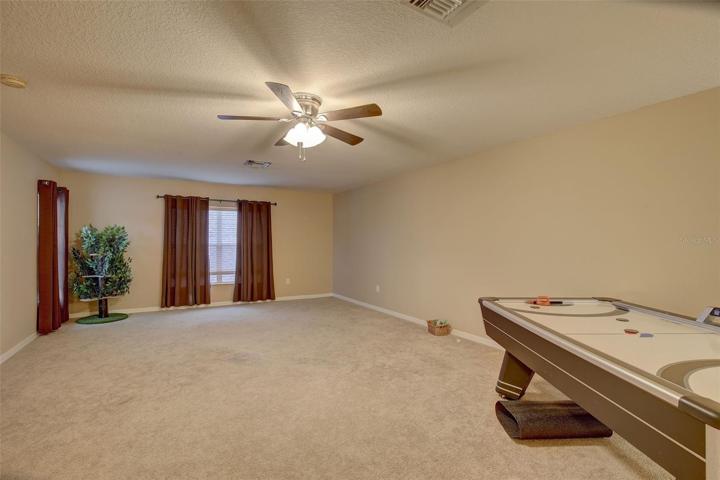 Bonus room/loft area