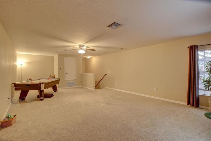Bonus room/loft area
