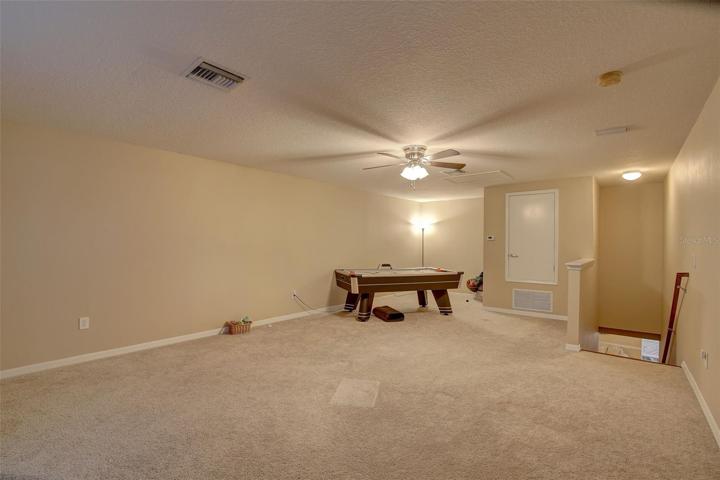Bonus room/loft area