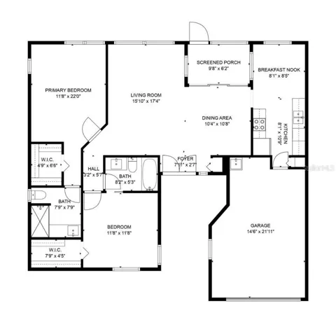 You'll love the open feeling of this floor plan~