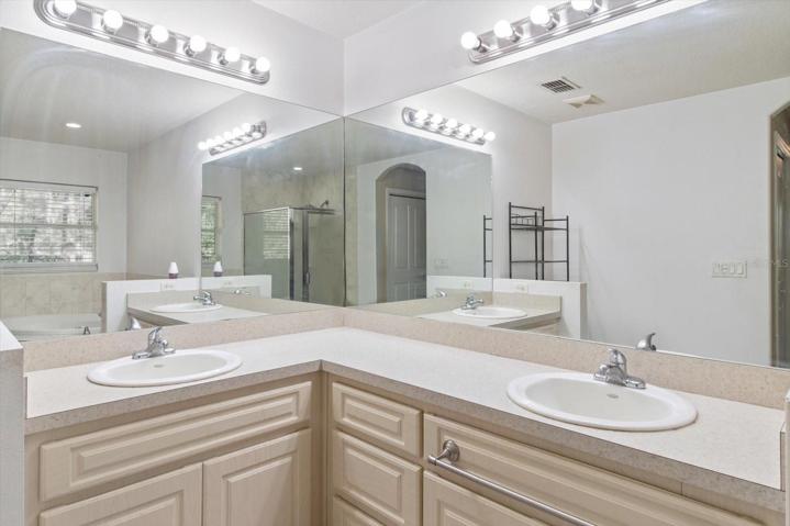 Master Bath-dual sinks