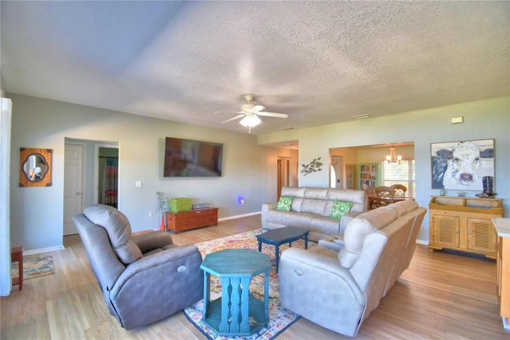LIVING AREA OPEN TO DINING