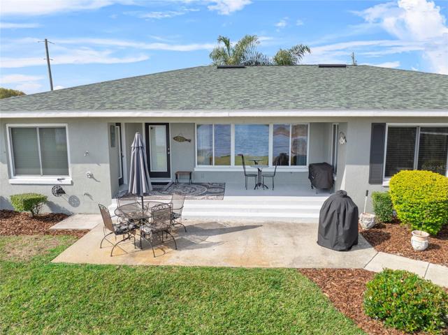 COVERED BACK PORCH