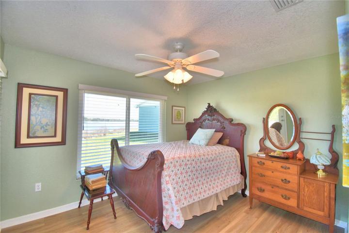 GUEST BEDROOM VIEW OF LAKE