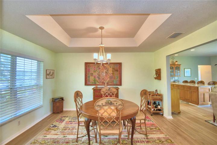 DINING ROOM OPEN TO LIVING AREA