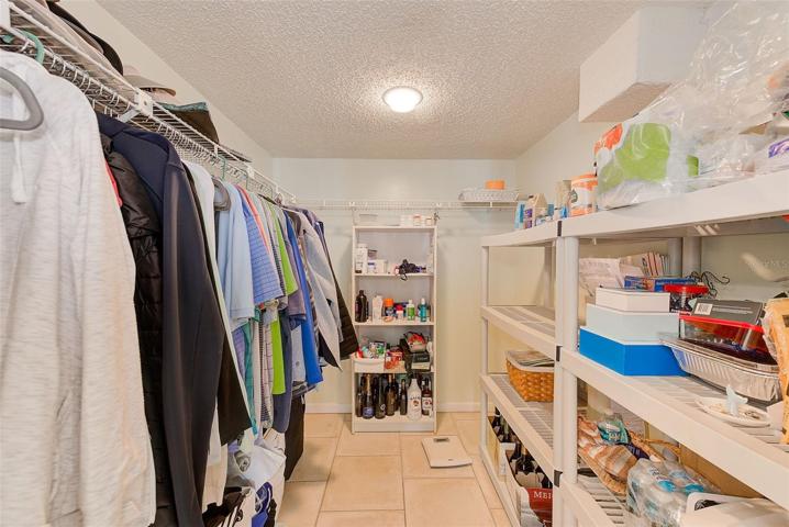 Huge walk in closet