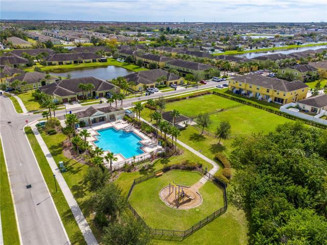 community pool and dog park