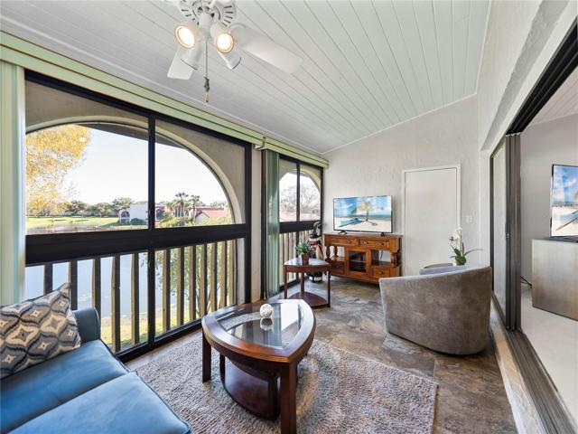 Florida Room overlooking lagoon