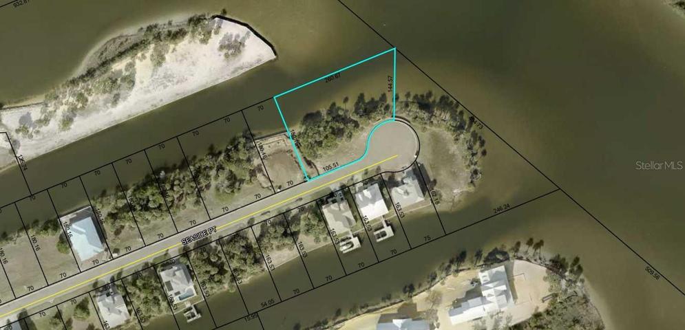 260.67 feet of waterfront footage