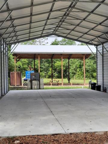 Steel Building to Backyard View