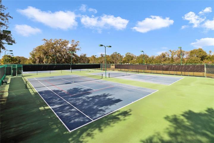 TENNIS COURTS.