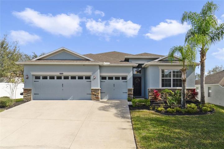 Perfectly situated in the GUARD GATED COMMUNITY of Stoneybrook Hills, this 4-bedroom, 3-full bath home delivers a large .26 ACRE LOT, 3-WAY SPLIT FLOOR PLAN, 3-CAR GARAGE and a bright OPEN CONCEPT!