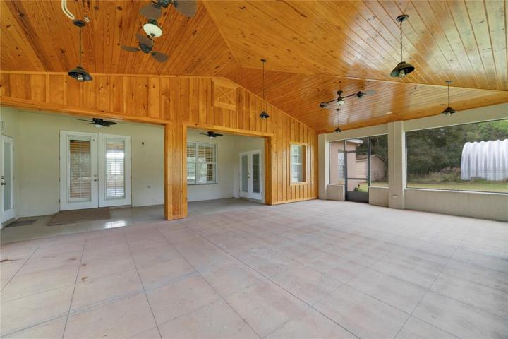 Spacious Enclosed Rear Patio