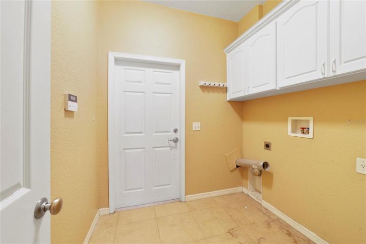 Indoor Laundry Room