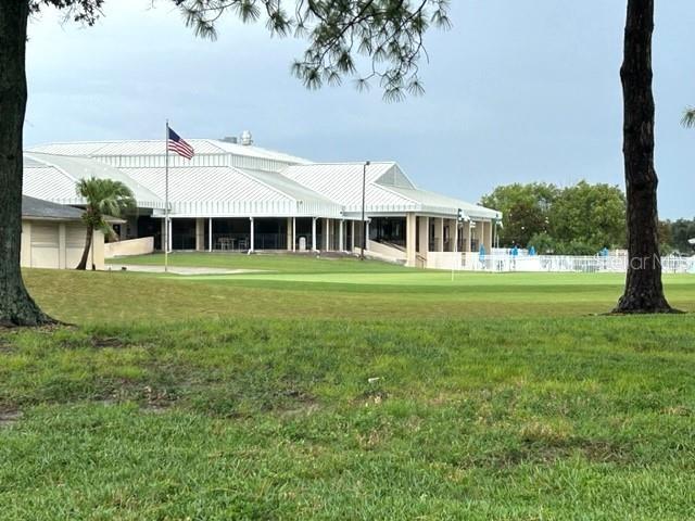 Back of Clubhouse