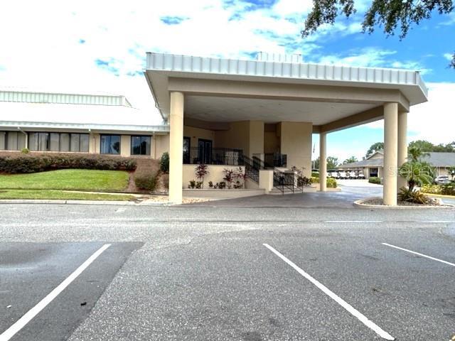 Front of Clubhouse