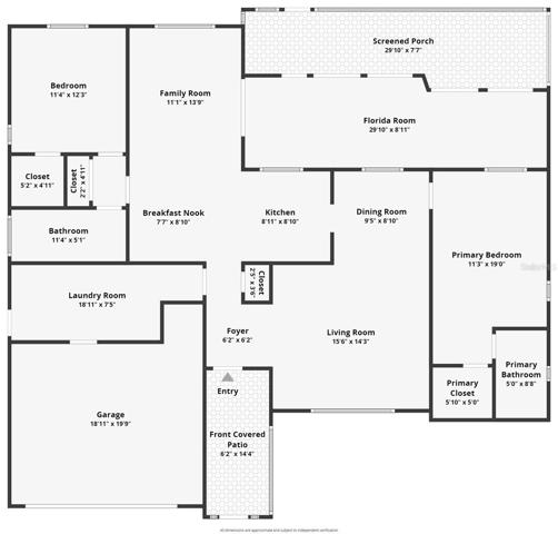 House floor plan.