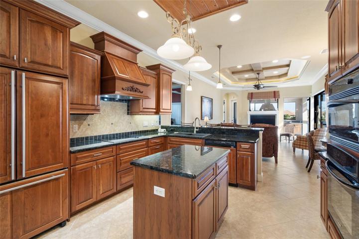 BEAUTIFUL REFRIGERATOR DOOR AND ISLAND