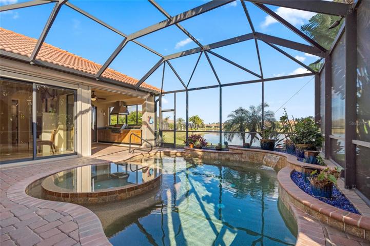 POOL / SPA  AREA WITH A WATER VIEW