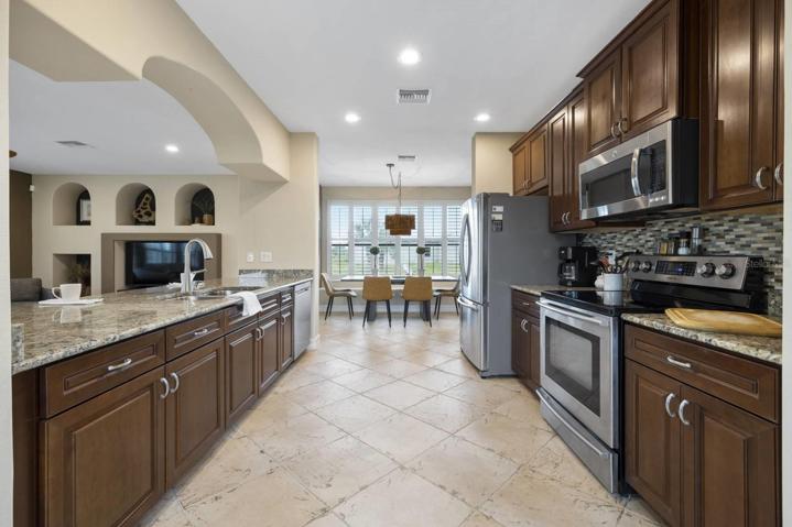Well maintained updated kitchen