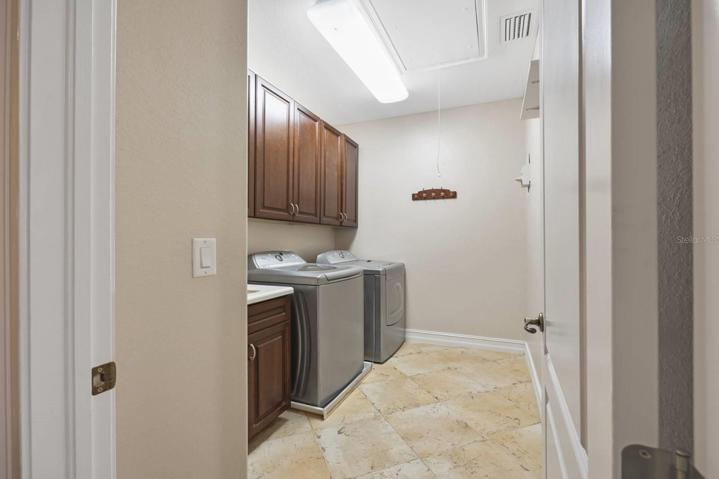 Large upstairs laundry