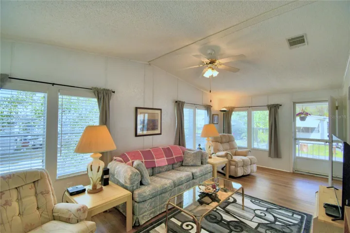 New laminate flooring was installed throughout the home in 2021.