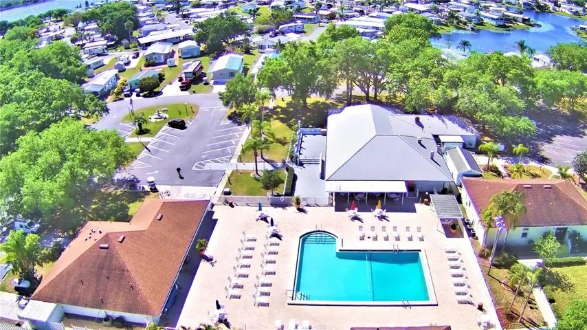 Clubhouse and community pool