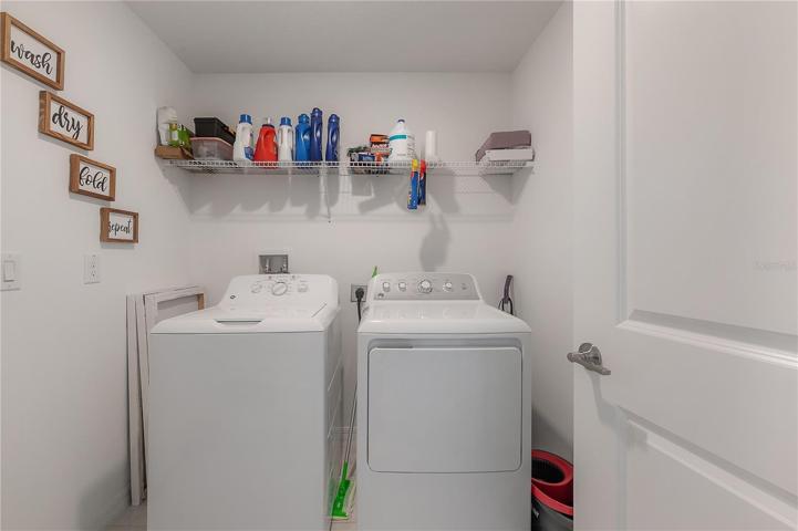 Laundry area