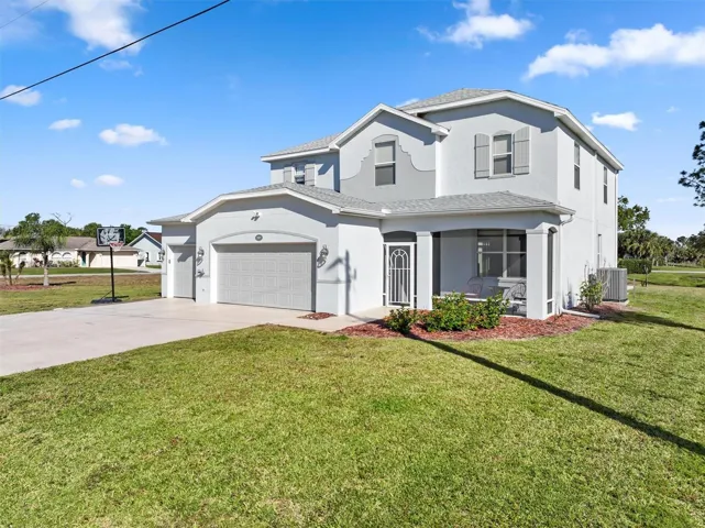 Angle view of House