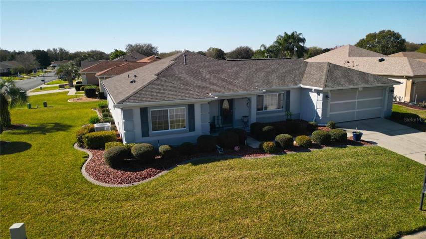 Aerial of Front of Home