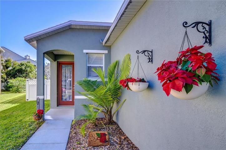 Beautiful walkway to front door