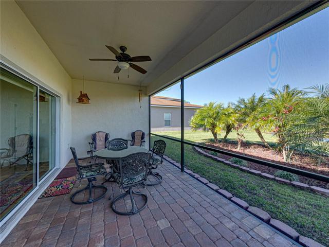 Screened veranda