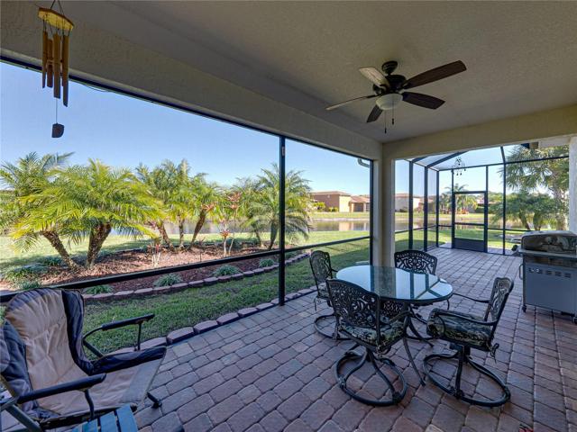 Screened veranda