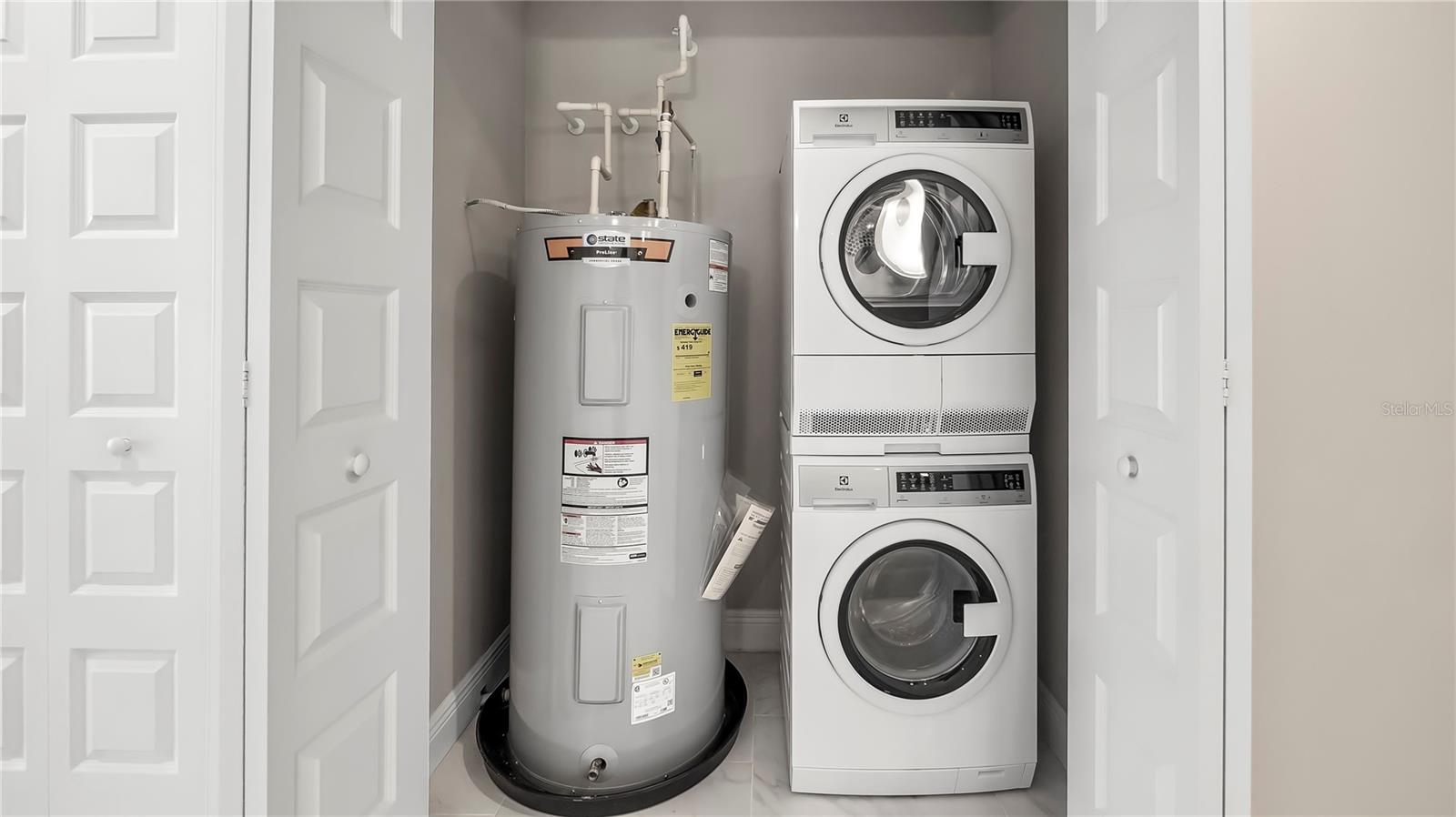 Laundry &amp; Hot Water Heater