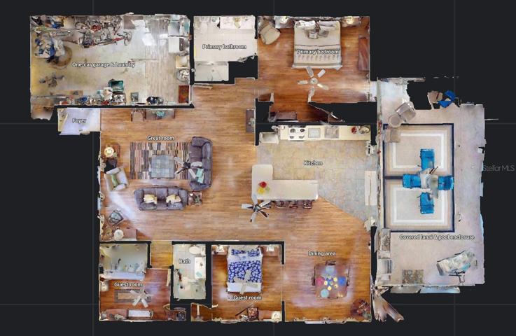 Home room layout