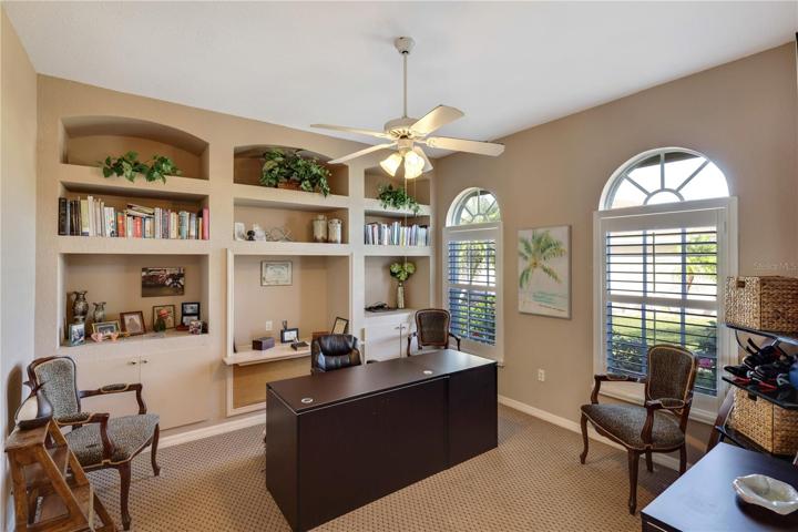 Den/ office near front of house.