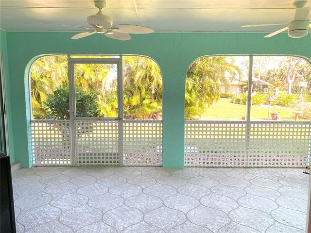 Back Yard View from Lanai